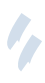 Blue double quotation mark symbol